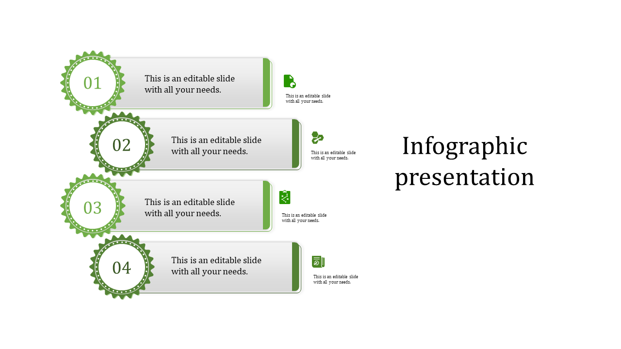 Make use of our infographic PowerPoint Presentation slide